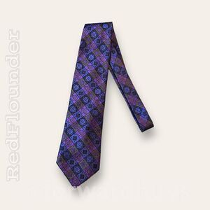 Karl Lagerfeld Art Deco Style Necktie - Vintage Geometric Design